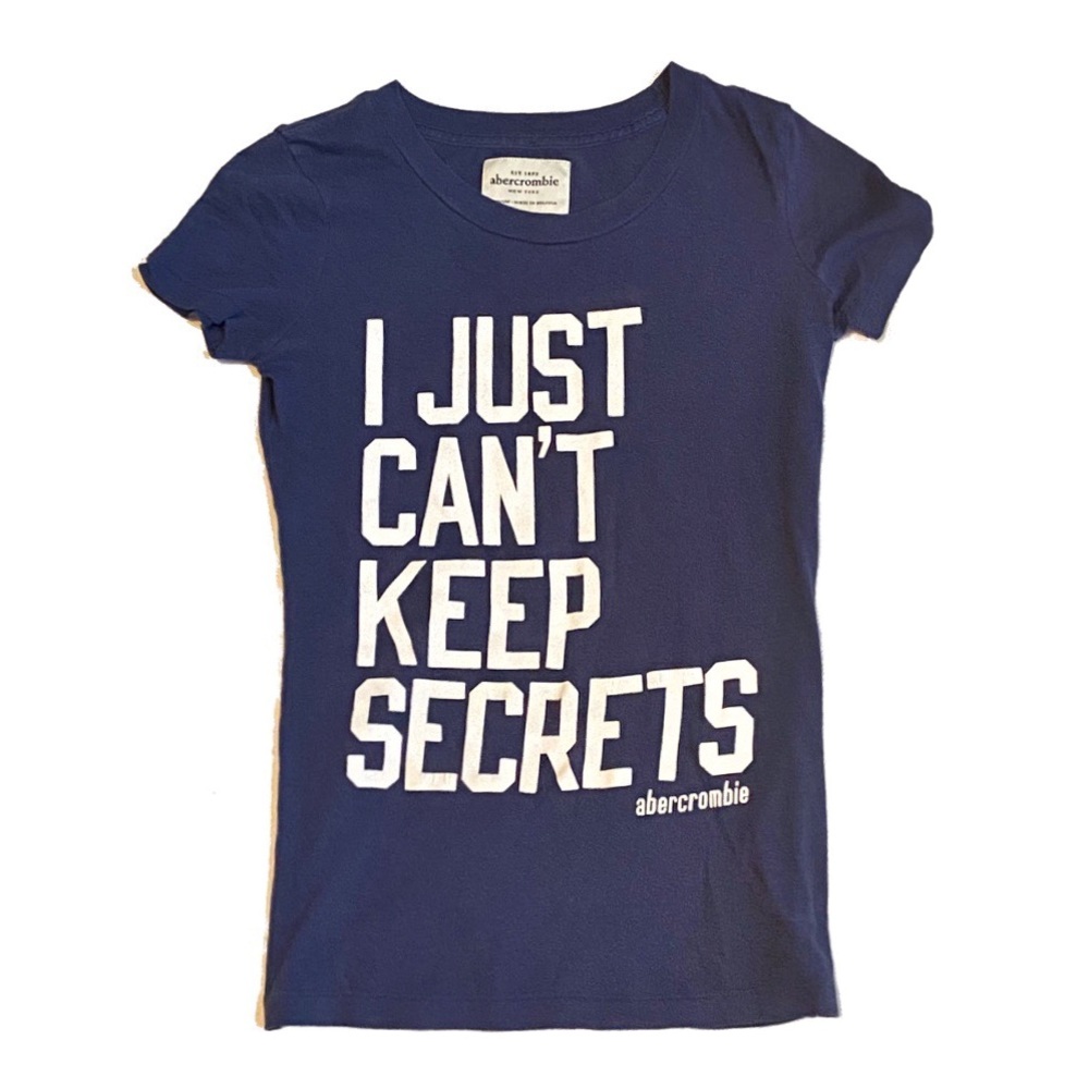 Abercrombie “Secrets” Graphic Tee